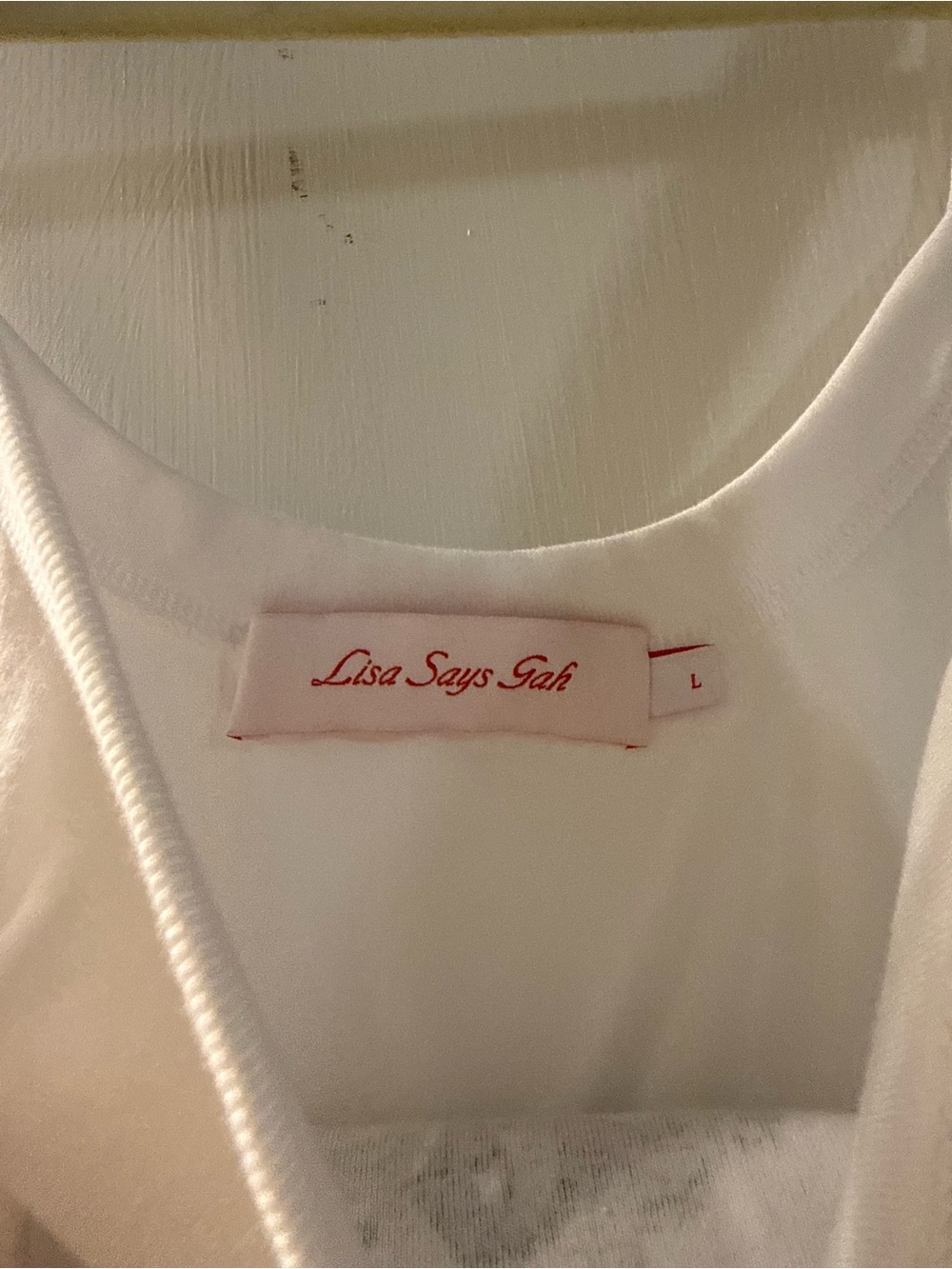 Lisa Says Gah Olive Tank Top - Picture 2 of 3